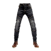 Vaqueros vintage de motociclista para hombre